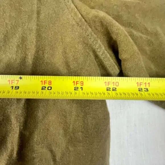 North River Outfitters Men's XL 1/4 Zip Pullover Sweatshirt Cotton Brown - Picture 6 of 9